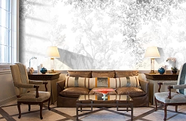 Обои P161001-6 фото в интерьере кабинета превью