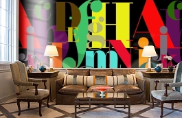 Обои P180503-6 фото в интерьере кабинета превью