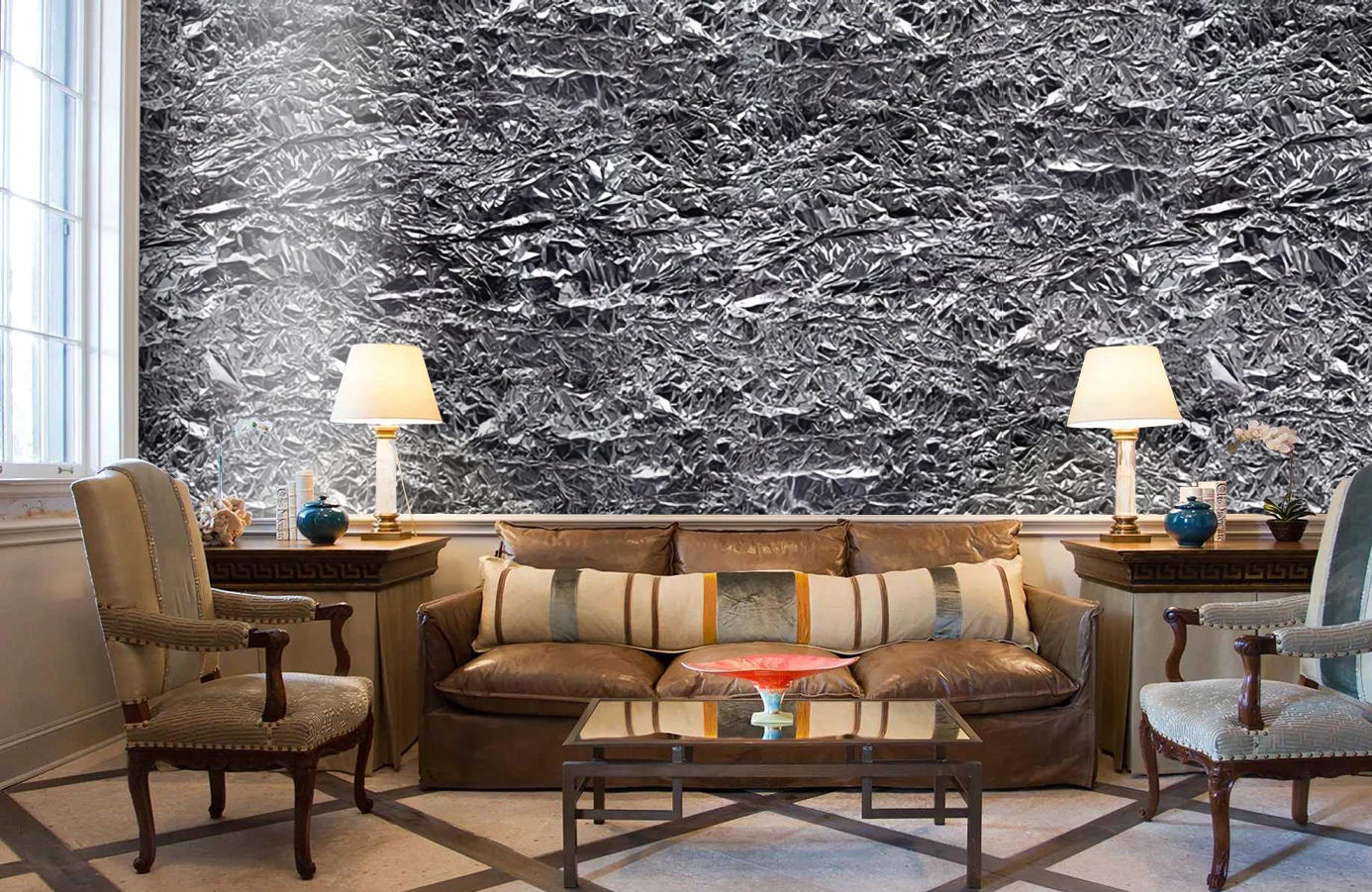 Обои P191201-6 фото в интерьере кабинета