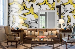 Обои P201201-6 фото в интерьере кабинета превью