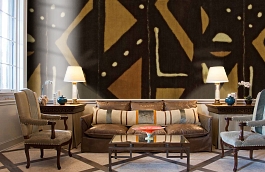 Обои UE81506M фото в интерьере кабинета превью