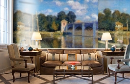 Обои 1429 lev5 606 фото в интерьере кабинета превью