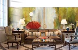 Обои 1536 lev6 806 фото в интерьере кабинета превью