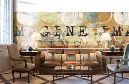 Обои 1540 lev6 806 фото в интерьере кабинета превью