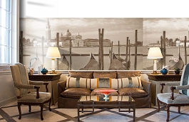 Обои 1561 lev6 806 фото в интерьере кабинета превью