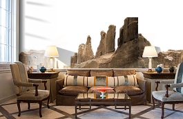 Обои 1574 lev6 806 фото в интерьере кабинета превью