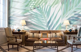 Обои 100853 фото в интерьере кабинета превью