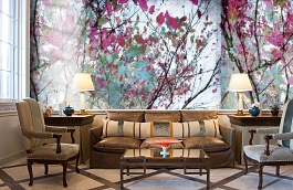 Обои 100983 фото в интерьере кабинета превью