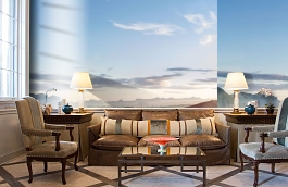 Обои 101164 фото в интерьере кабинета превью