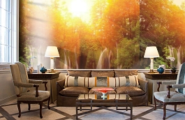 Обои 890556 фото в интерьере кабинета превью