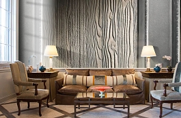 Обои 4006-11 фото в интерьере кабинета превью