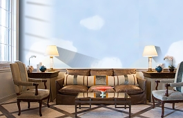 Обои 46502 фото в интерьере кабинета превью