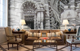 Обои F15.0021.A05 ARQUI A-05 фото в интерьере кабинета превью