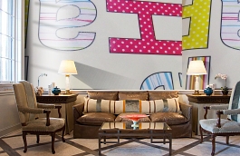 Обои F16.0016.A01 LAIA A-01 фото в интерьере кабинета превью