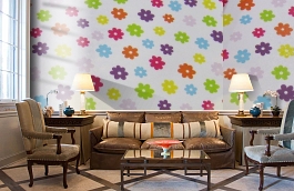 Обои F16.0017.A01 MARUSELA A-0 фото в интерьере кабинета превью