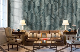 Обои KY22 фото в интерьере кабинета превью