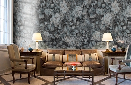 Обои MD03 фото в интерьере кабинета превью