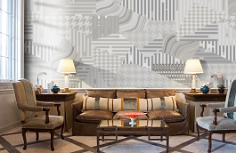 Обои WL04 фото в интерьере кабинета превью