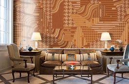 Обои WL07 фото в интерьере кабинета превью