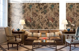 Обои MRV-04-6 фото в интерьере кабинета превью