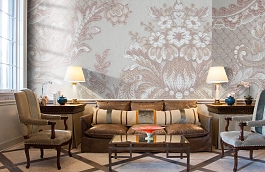 Обои KT-7642-8003 фото в интерьере кабинета превью