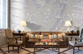 Обои KT-7642-8008 фото в интерьере кабинета превью