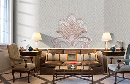 Обои KT-8637-8003 фото в интерьере кабинета превью