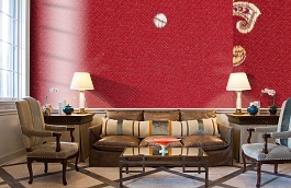 Обои KT-8637-8401 фото в интерьере кабинета превью