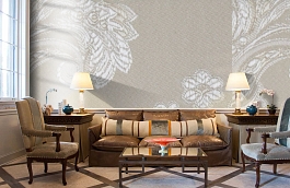 Обои KT-8641-8001 фото в интерьере кабинета превью