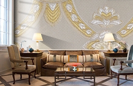 Обои KT-8641-8006 фото в интерьере кабинета превью