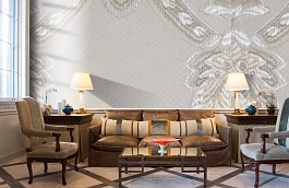 Обои KT-8641-8007 фото в интерьере кабинета превью