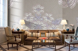 Обои KT-8641-8008 фото в интерьере кабинета превью