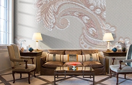 Обои KT-8642-8003 фото в интерьере кабинета превью