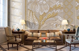 Обои KT-8642-8006 фото в интерьере кабинета превью