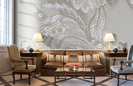 Обои KT-8642-8007 фото в интерьере кабинета превью