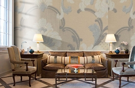 Обои 305-81 фото в интерьере кабинета превью