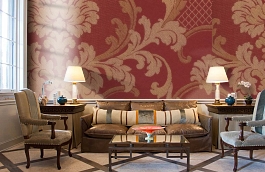 Обои 305-84 фото в интерьере кабинета превью