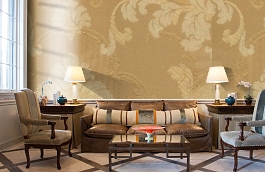 Обои 305-865 фото в интерьере кабинета превью