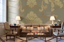 Обои 305-875 фото в интерьере кабинета превью