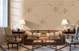 Обои 310-815 фото в интерьере кабинета превью