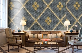 Обои M115-223 фото в интерьере кабинета превью