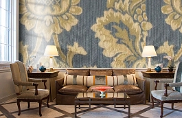 Обои M128-223 фото в интерьере кабинета превью