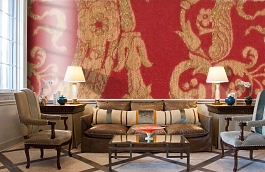 Обои M325-845 фото в интерьере кабинета превью