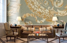 Обои M325-875 фото в интерьере кабинета превью