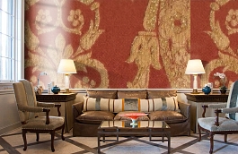 Обои M325-885 фото в интерьере кабинета превью