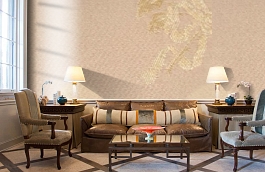 Обои M328-81 фото в интерьере кабинета превью