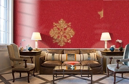 Обои M328-845 фото в интерьере кабинета превью