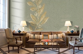 Обои M328-87 фото в интерьере кабинета превью