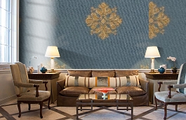 Обои M332-85 фото в интерьере кабинета превью