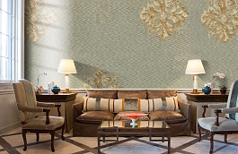 Обои M332-875 фото в интерьере кабинета превью